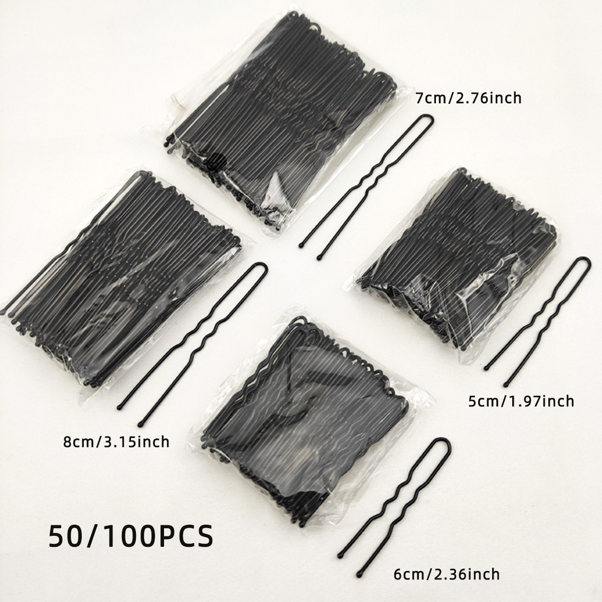 Women Accessories On Sale - 50/100 PCS Vrouwen 5/6/7/8 cm Haar