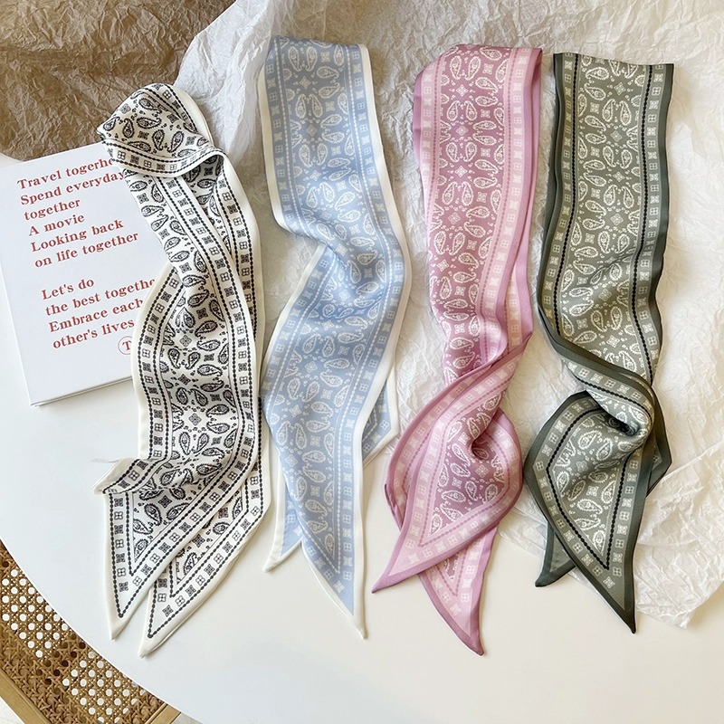 Women'S Accessories For Neck - Set Serie Zijde Satijn Sjaal Vrouwen
