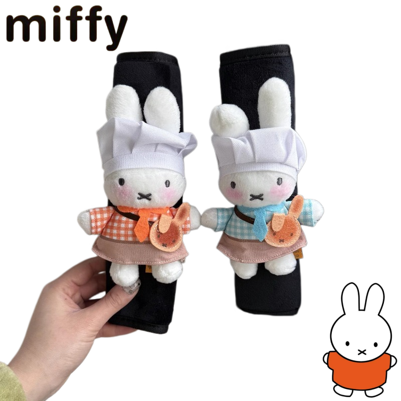 Women'S Accessories Flannels - Creatieve Miffy Rabbit schattig cartoonpatroon autogordel