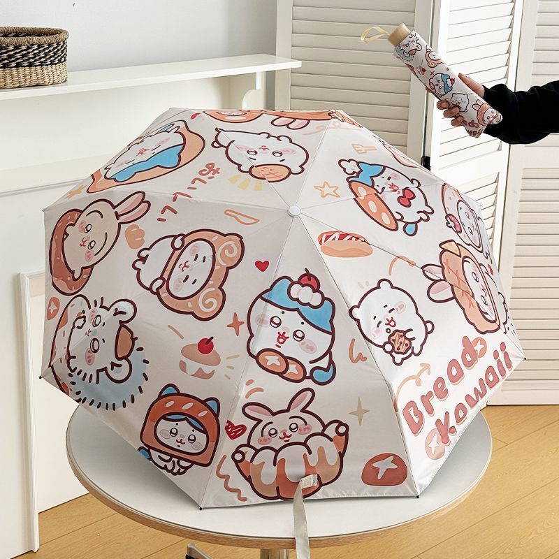 Women'S Accessories Flannels - Chiikawa Hachiware Usagi paraplu met zwarte