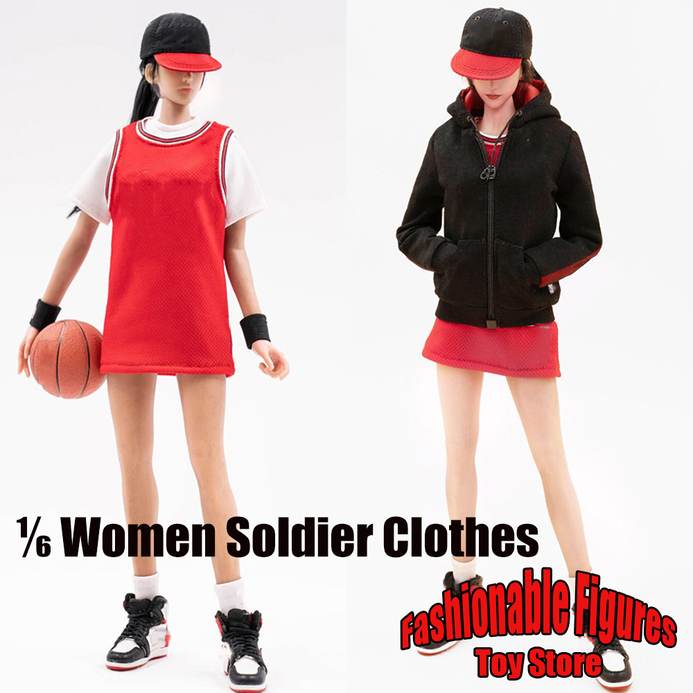 Women'S Accessories Flannels - Verboden Bf001 1/6 Damessoldaat Basketbalshirt Cosplay