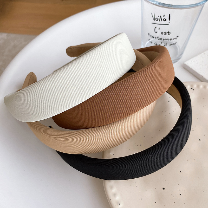Women'S Accessories Go Outdoors - Brede haarband van stof voor herfst/winter,