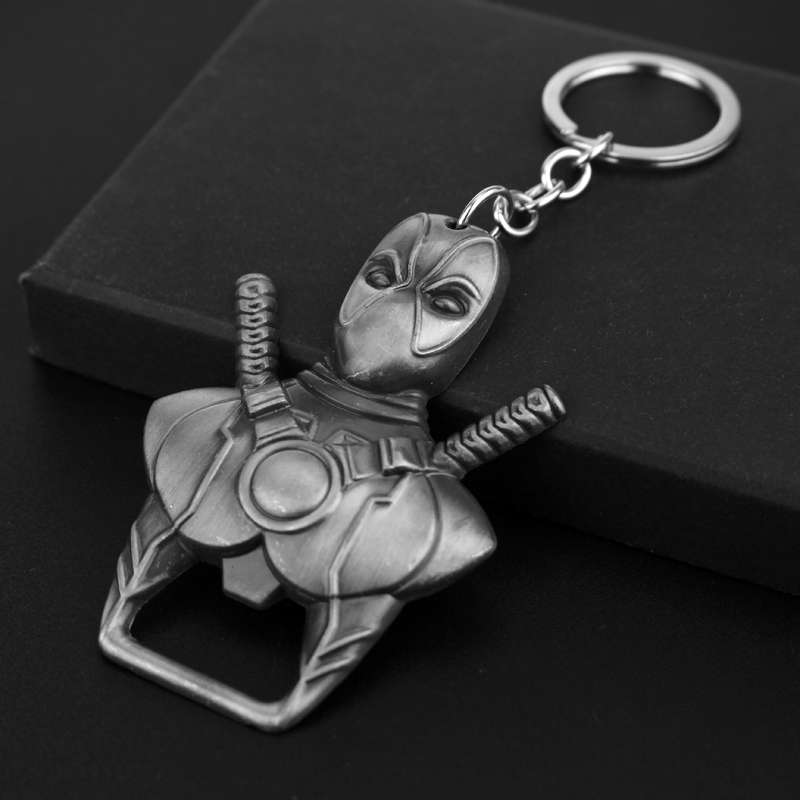 Women'S Accessories Clothing - Deadpool sleutelhanger Trendy gepersonaliseerde sleutelhanger flesopener