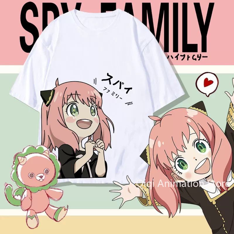 Women'S Accessories Clothing - SPY×FAMILY Anime Anya Forger Perifere T-shirt