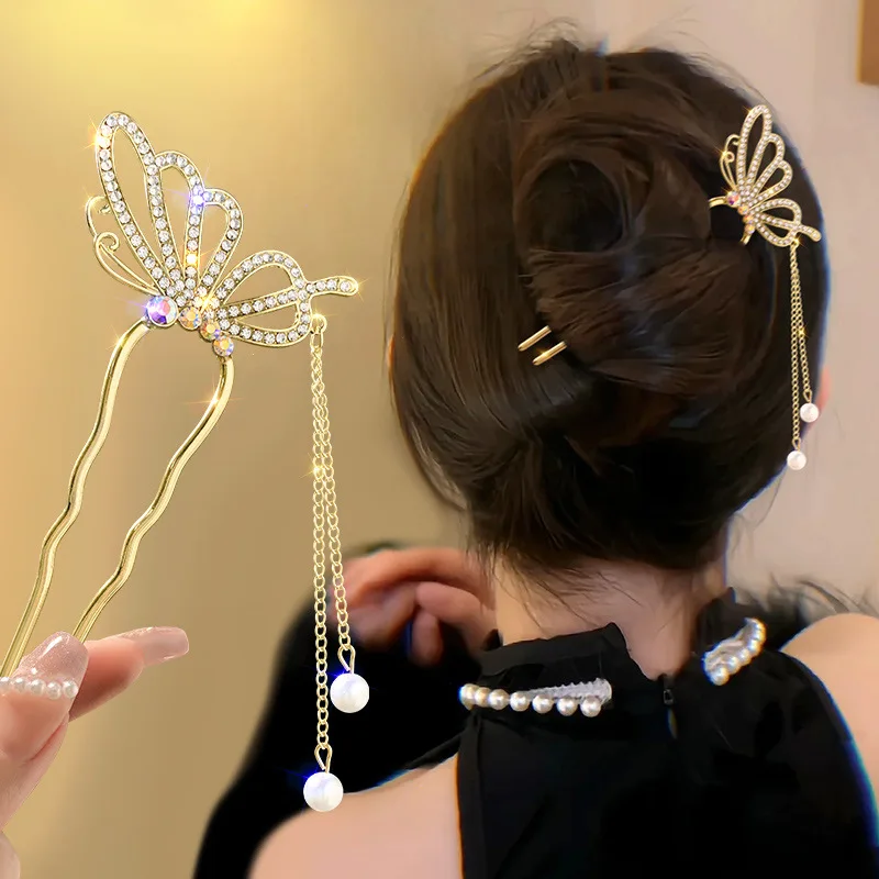 Antieke stijl parel strass hig - Women Accessories On Sale recensie en prijs