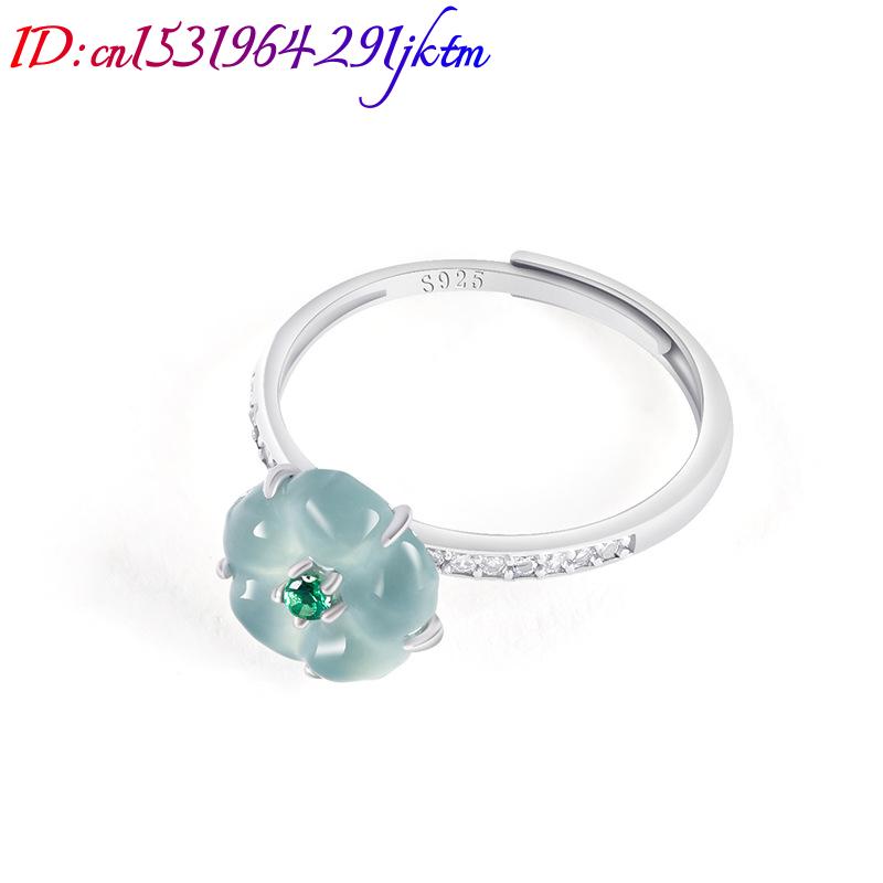 Blauwe Birmese Jadeiet Bloemen - Women'S Accessories recensie en prijs