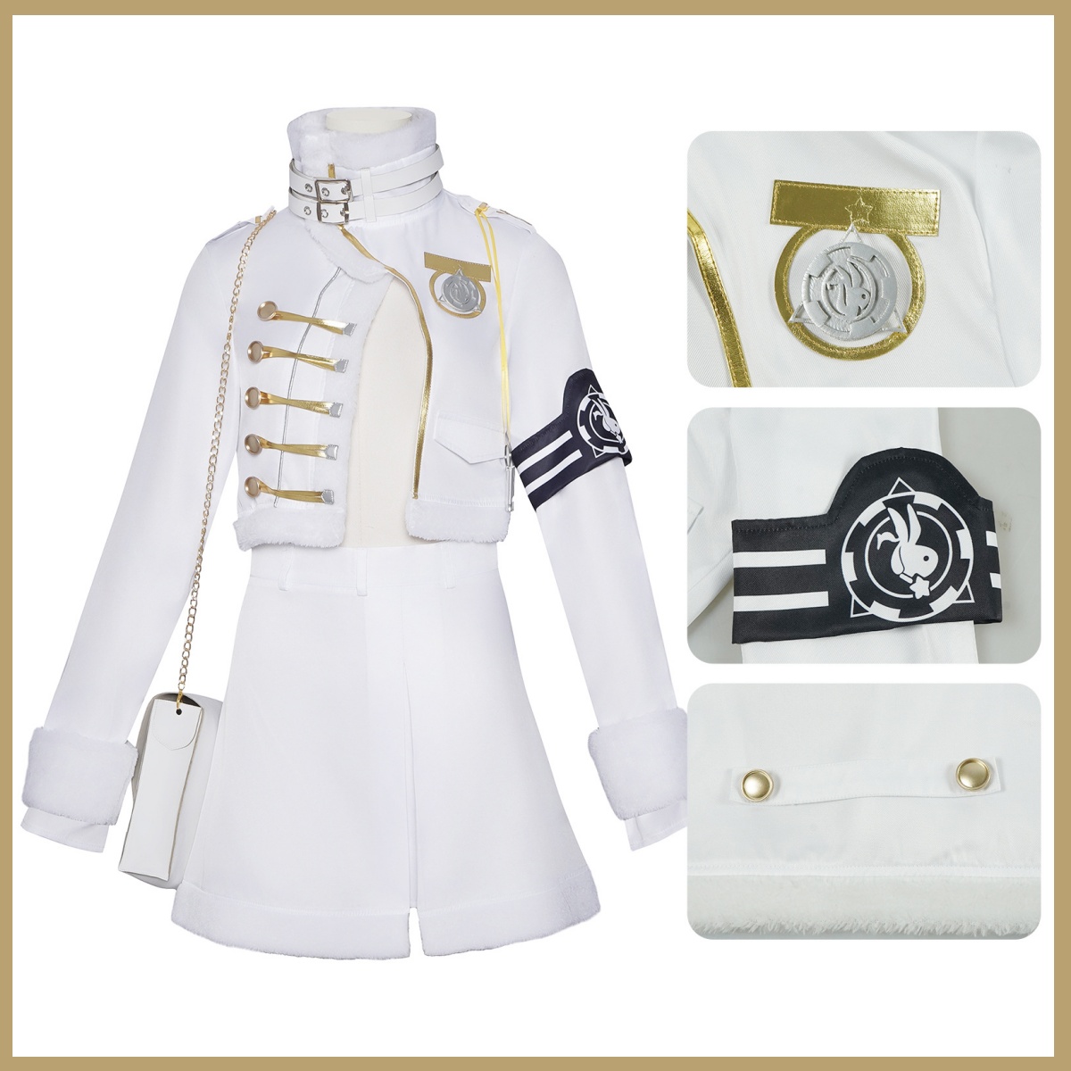 Anime Game Youk Blanc Cosplay  - Women'S Accessories For Neck recensie en prijs