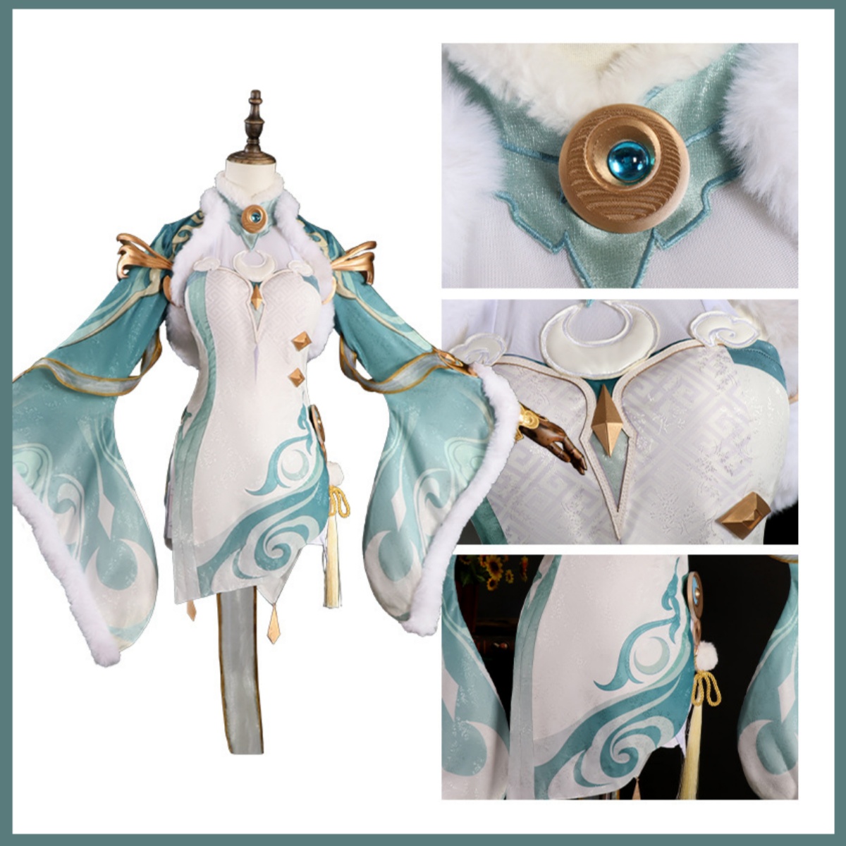 Game Zibai Cosplay Kostuum Gro - Women'S Accessories Clothing recensie en prijs