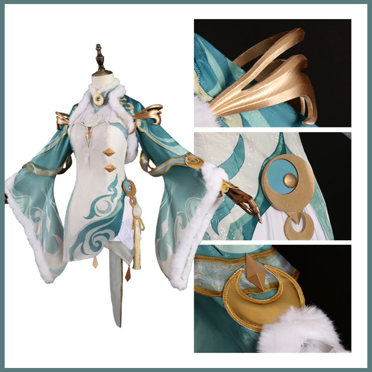 Game Zibai Cosplay Kostuum Gro - Women'S Accessories Clothing recensie en prijs