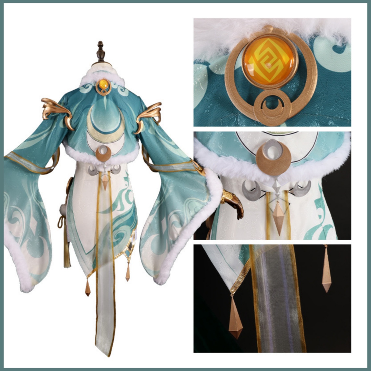 Game Zibai Cosplay Kostuum Gro - Women'S Accessories Clothing recensie en prijs