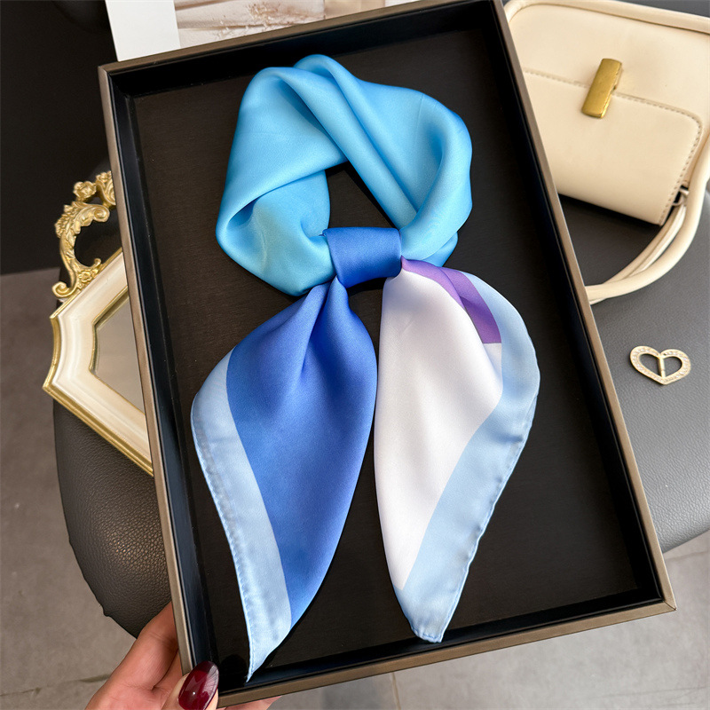 Modekleurige blokprint vierkan - Women'S Accessories For Neck recensie en prijs