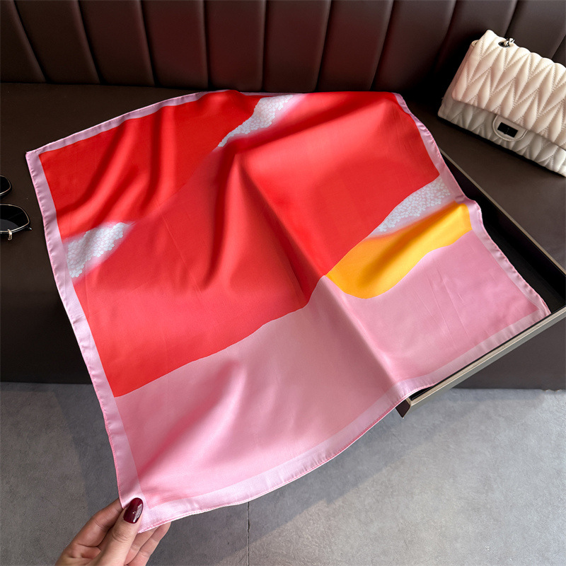 Modekleurige blokprint vierkan - Women'S Accessories For Neck recensie en prijs