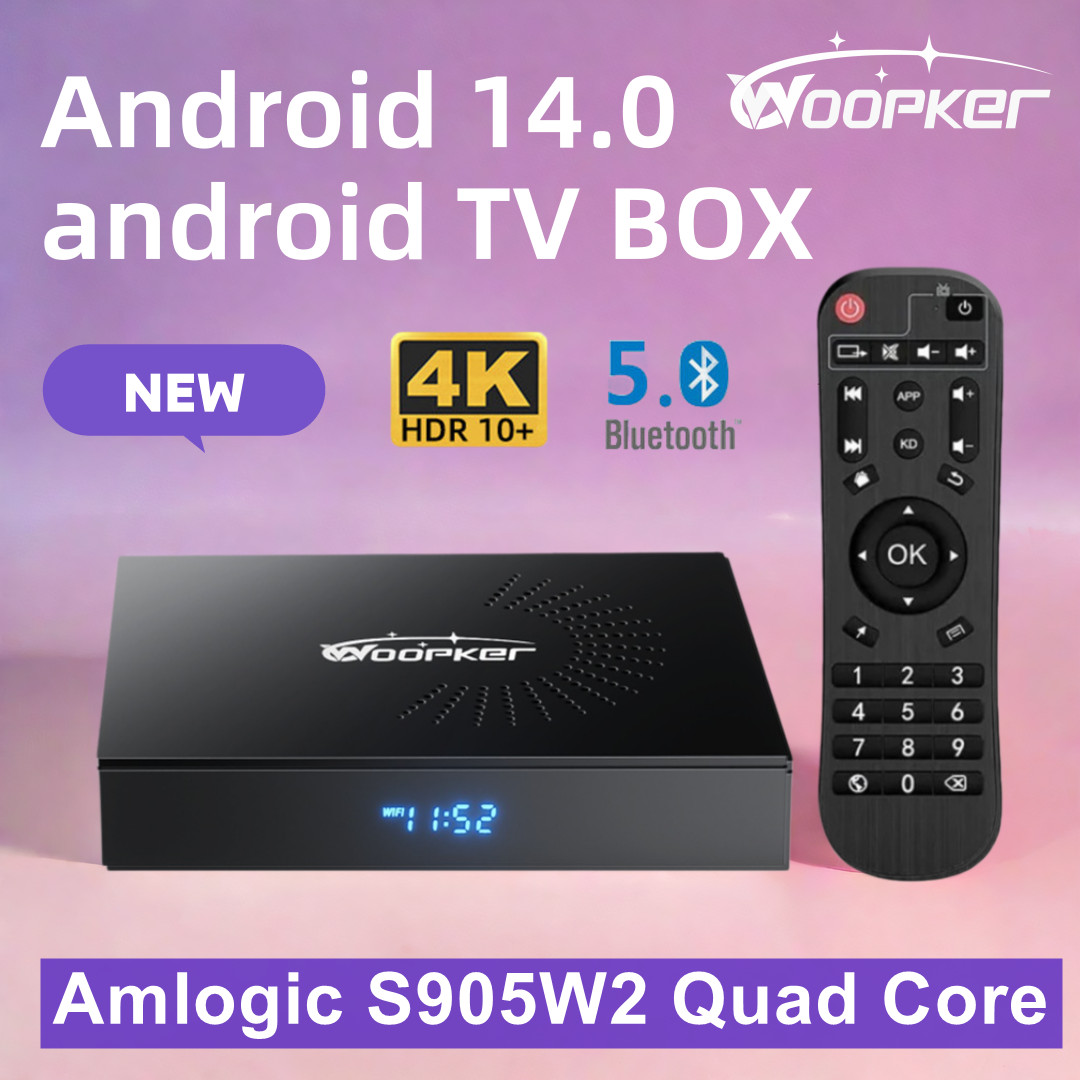 Woopker KW2 Android 14 TV Box  - Women Accessories Pandora recensie en prijs