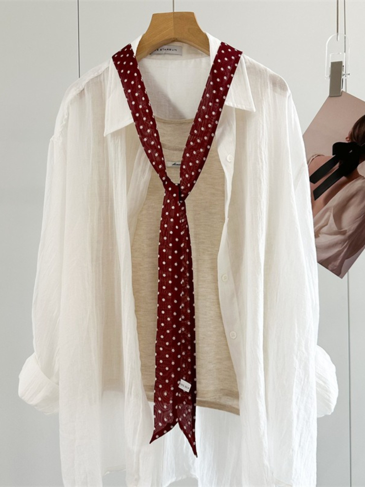 Vrouwen Smalle Lange Sjaal Sti - Women'S Korean Accessories recensie en prijs