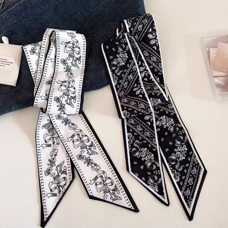 Zwart Wit Dubbelzijdig Paisley - Women'S Accessories For Neck recensie en prijs