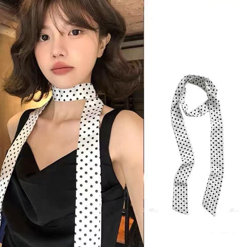 Mode zijden sjaal met stippen  - Women'S Korean Accessories recensie en prijs