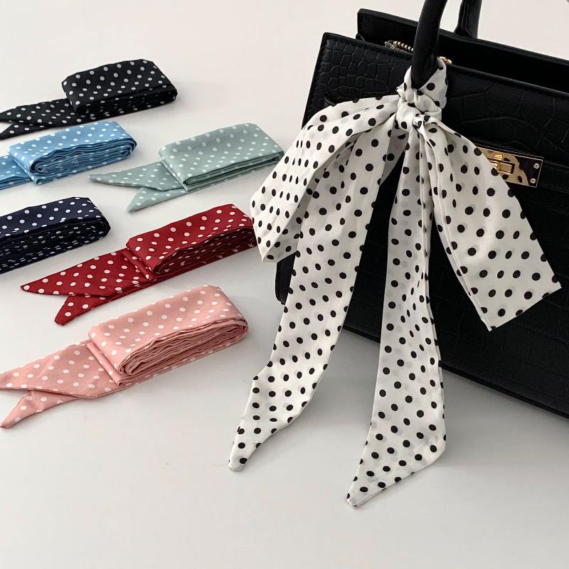 Mode zijden sjaal met stippen  - Women'S Korean Accessories recensie en prijs