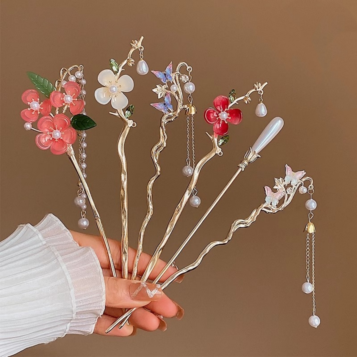 2025 Nieuwe Bloem Haarspeld Vo - Women Accessories On Sale recensie en prijs