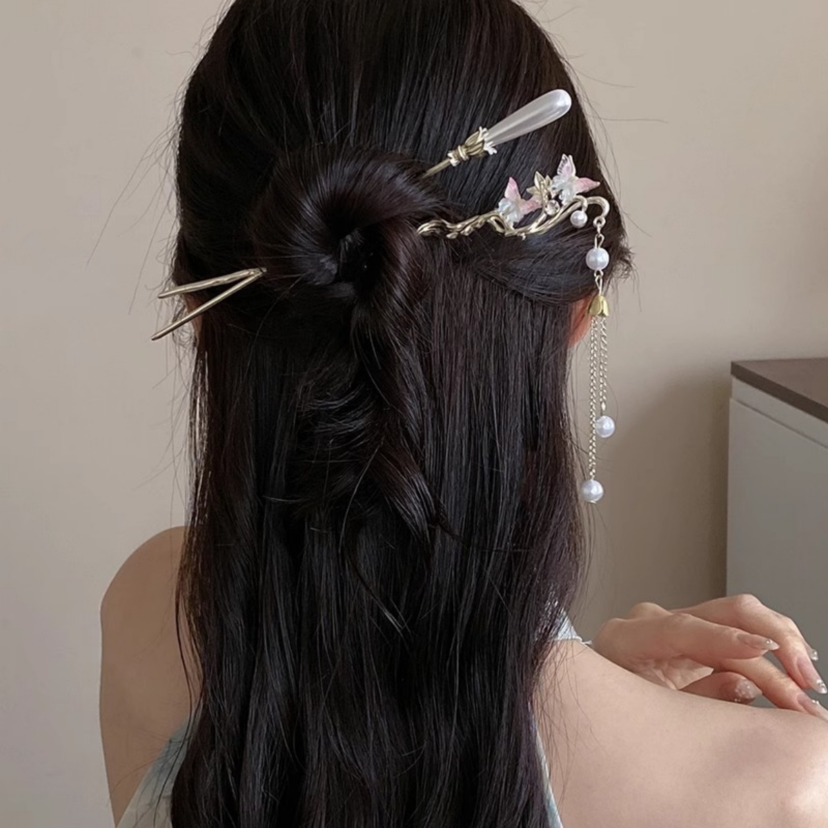 2025 Nieuwe Bloem Haarspeld Vo - Women Accessories On Sale recensie en prijs